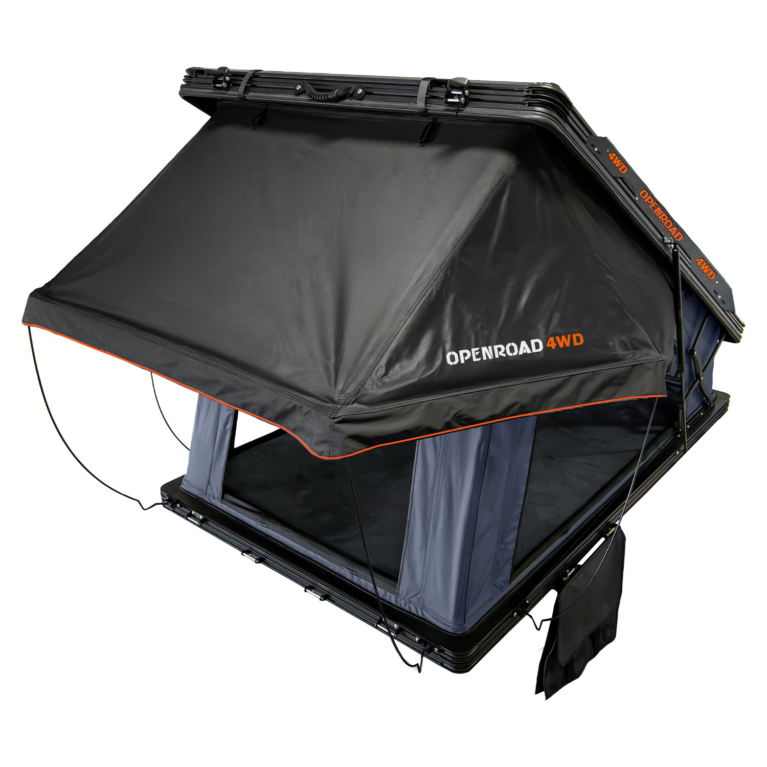OPENROAD Aluminum Hard Shell Roof Top Tent-PeakRoof LT Series  openroad4wd.com   