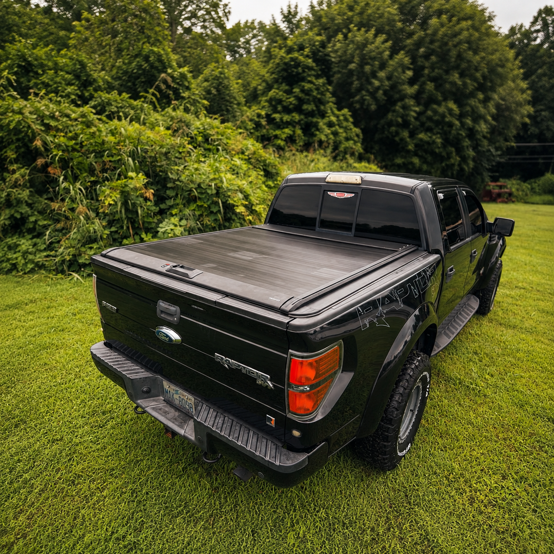 OPENROAD Aluminum Retractable Tonneau Cover for F150 (2004-2026) 5.5ft With handle Openroad4wd