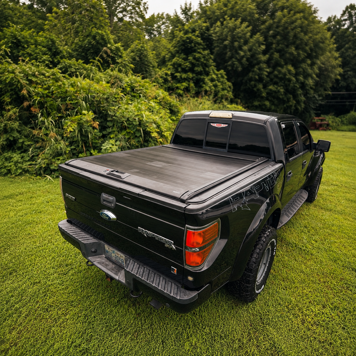 OPENROAD Aluminum Retractable Tonneau Cover for F150 (2004-2026) 5.5ft With handle Openroad4wd