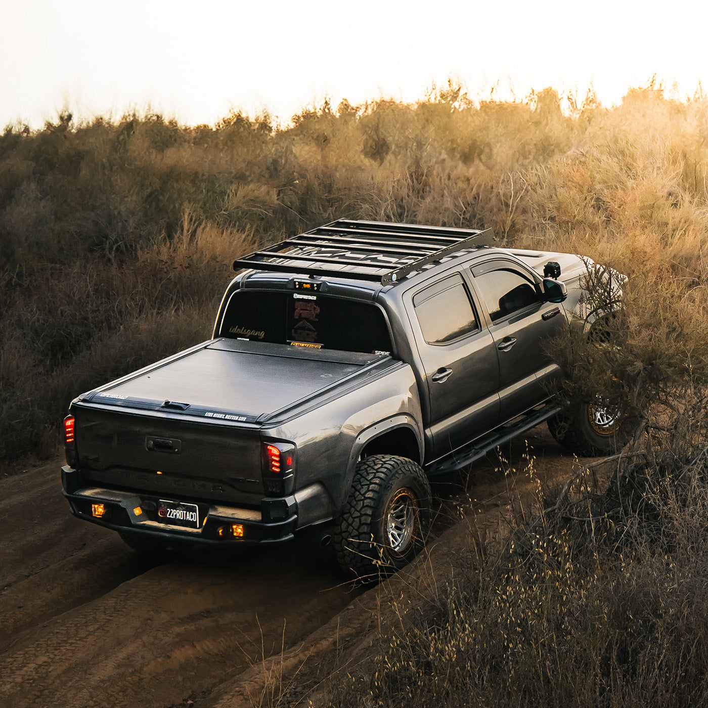 OPENROAD Aluminum Retractable Tonneau Cover Openroad4wd