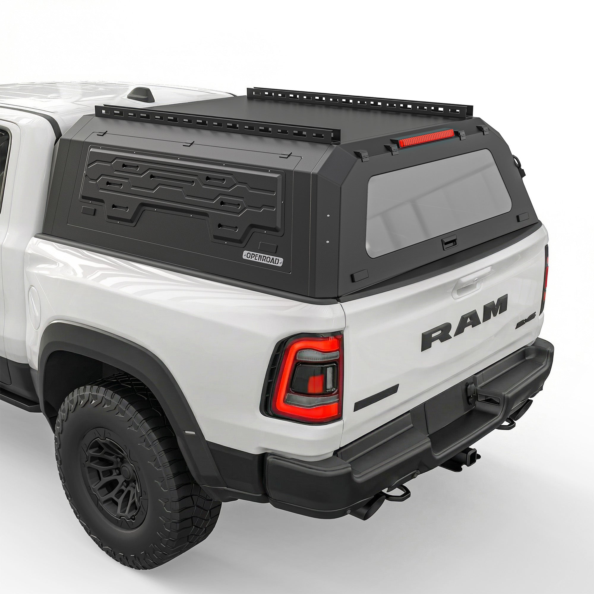 OPENROAD Aluminum Truck Cap for Dodge RAM 1500 DT (2019-2026) – 5.7ft Bed Openroad4wd