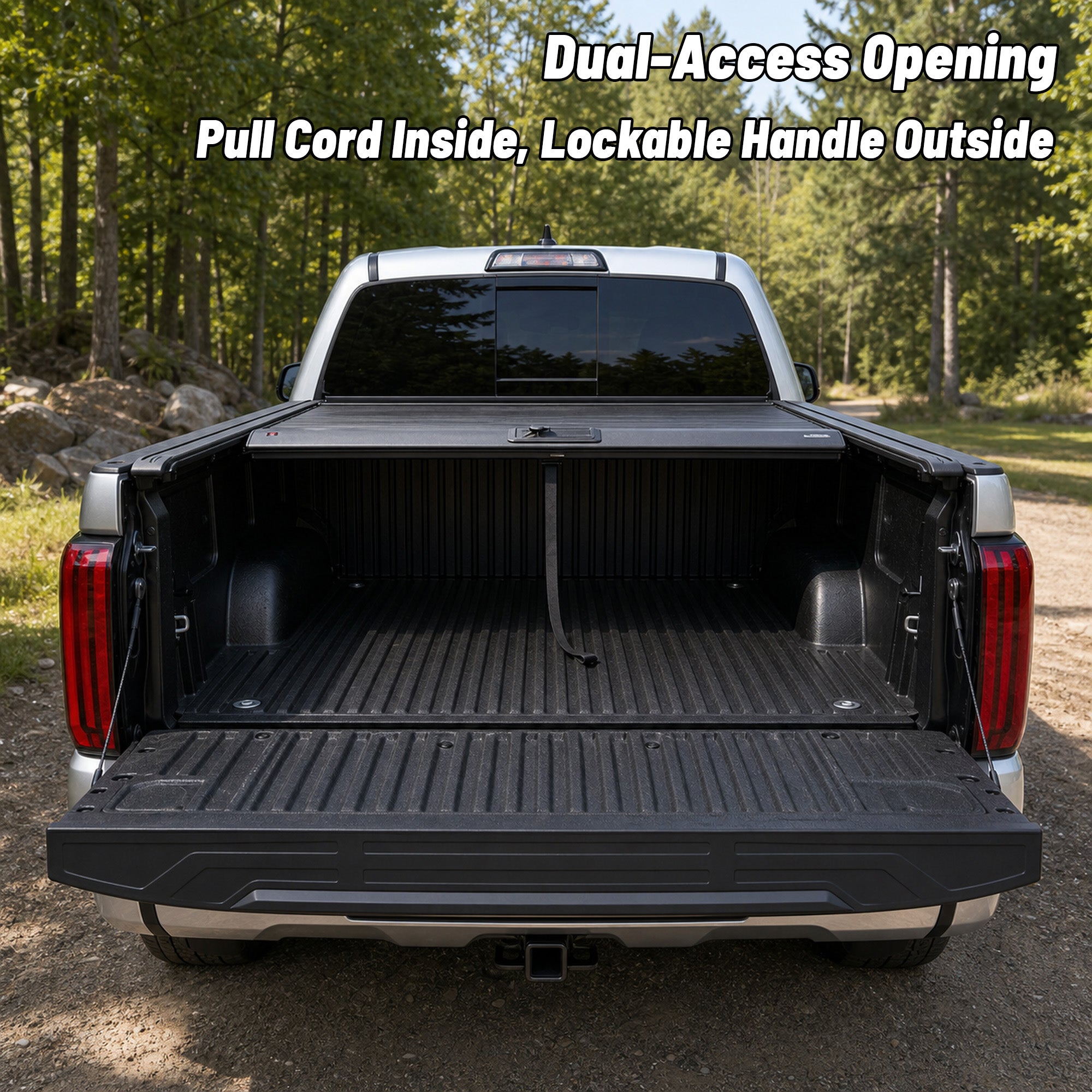 OPENROAD Aluminum Retractable Tonneau Cover for Toyota Tundra (2007-2026) 5.5ft With handle Openroad4wd
