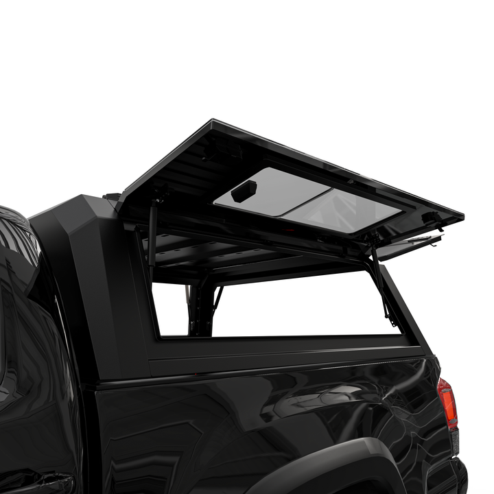 OPENROAD Sliding Glass Side Truck Cap for Toyota Tacoma (2016-2023) – 5ft Bed Openroad4wd