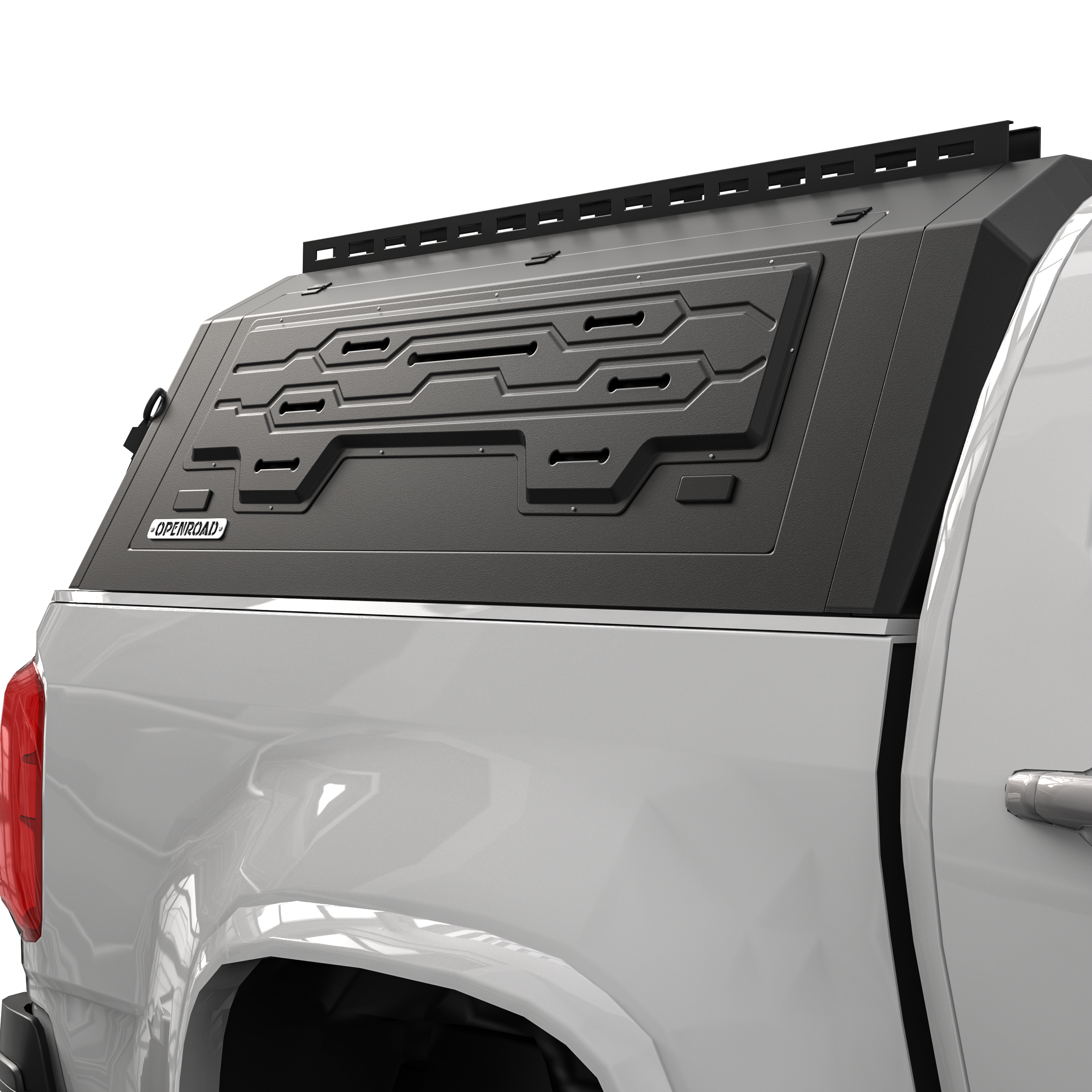 OPENROAD Aluminum Truck Cap for Chevy Colorado/GMC Canyon (2015-2022) – 5ft Bed Openroad4wd
