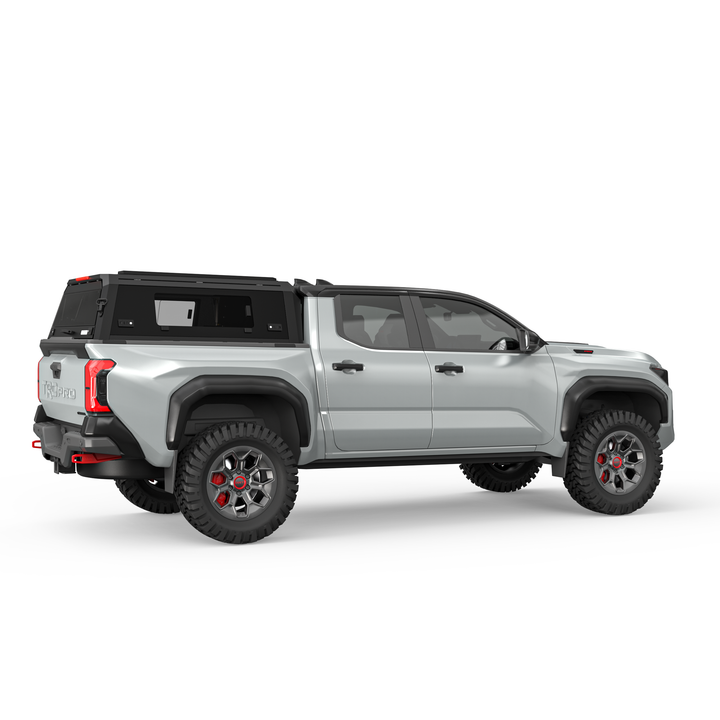 OPENROAD Sliding Glass Side Truck Cap for Toyota Tacoma (2024-2026) – 5ft Bed Openroad4wd