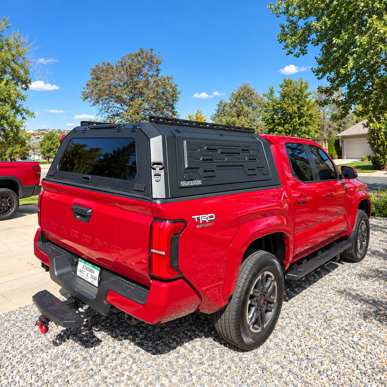 OPENROAD Aluminum Truck Cap for Toyota Tacoma (2024-2026) - 5ft Bed Openroad4wd