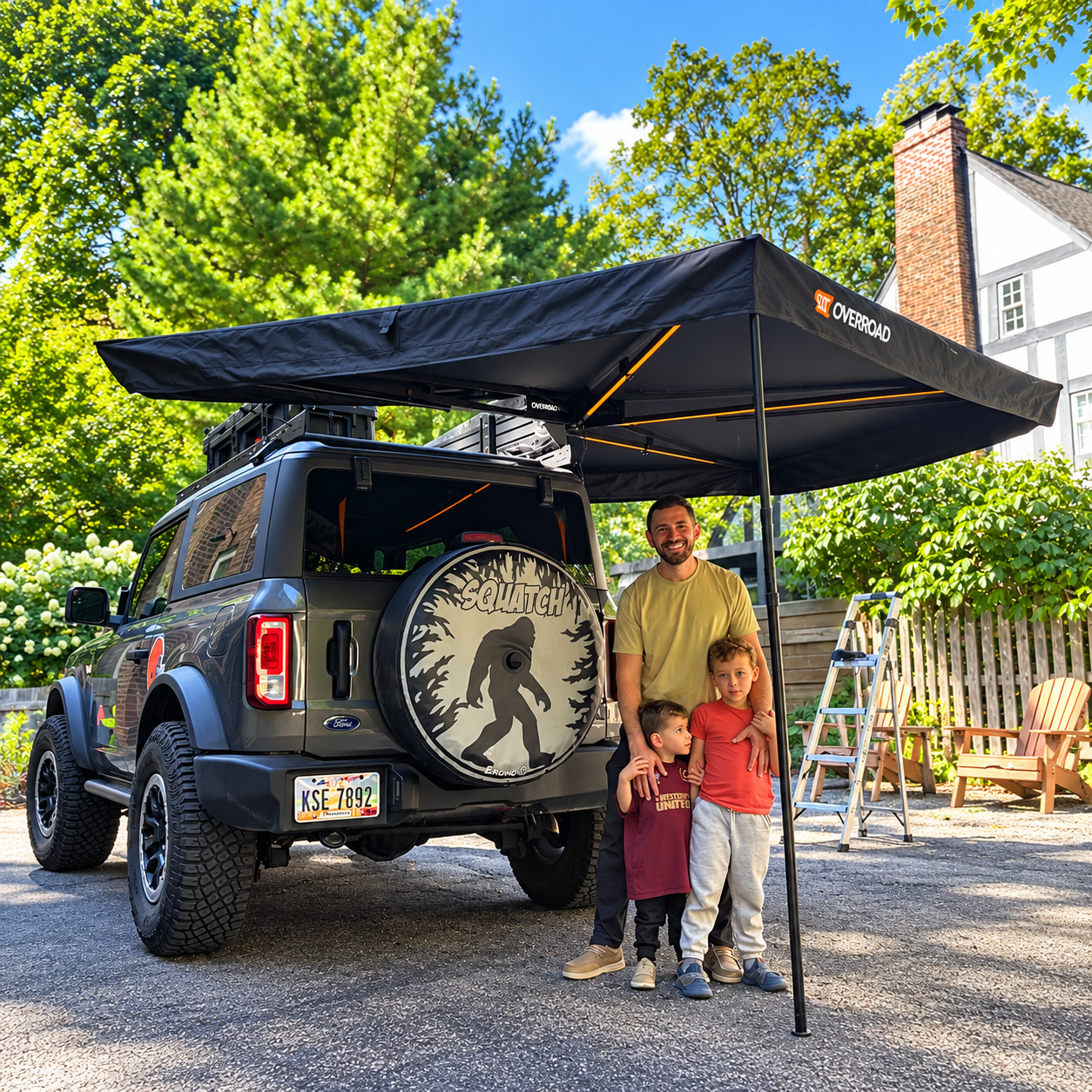 OPENROAD  270 Free Standing Awning for Camping-Adventure Series