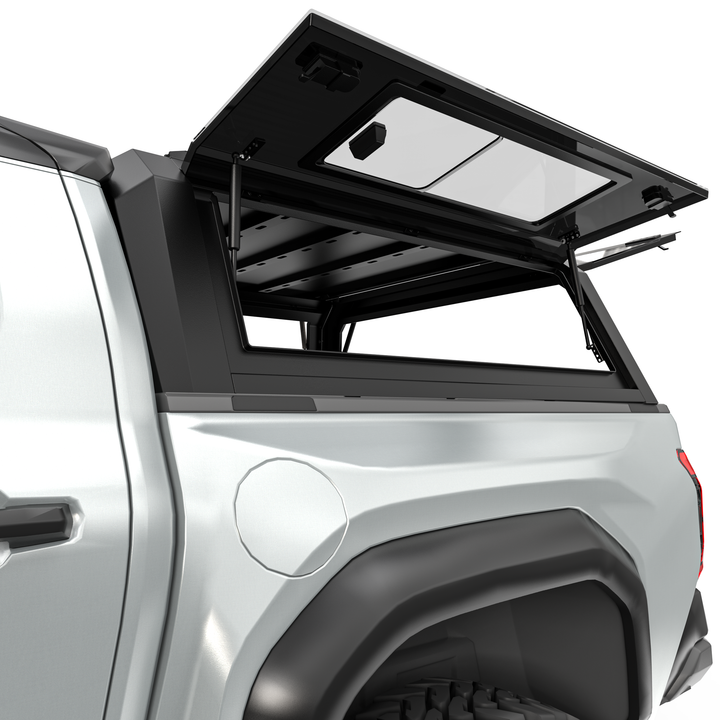 OPENROAD Sliding Glass Side Truck Cap for Toyota Tacoma (2024-2026) – 5ft Bed Openroad4wd