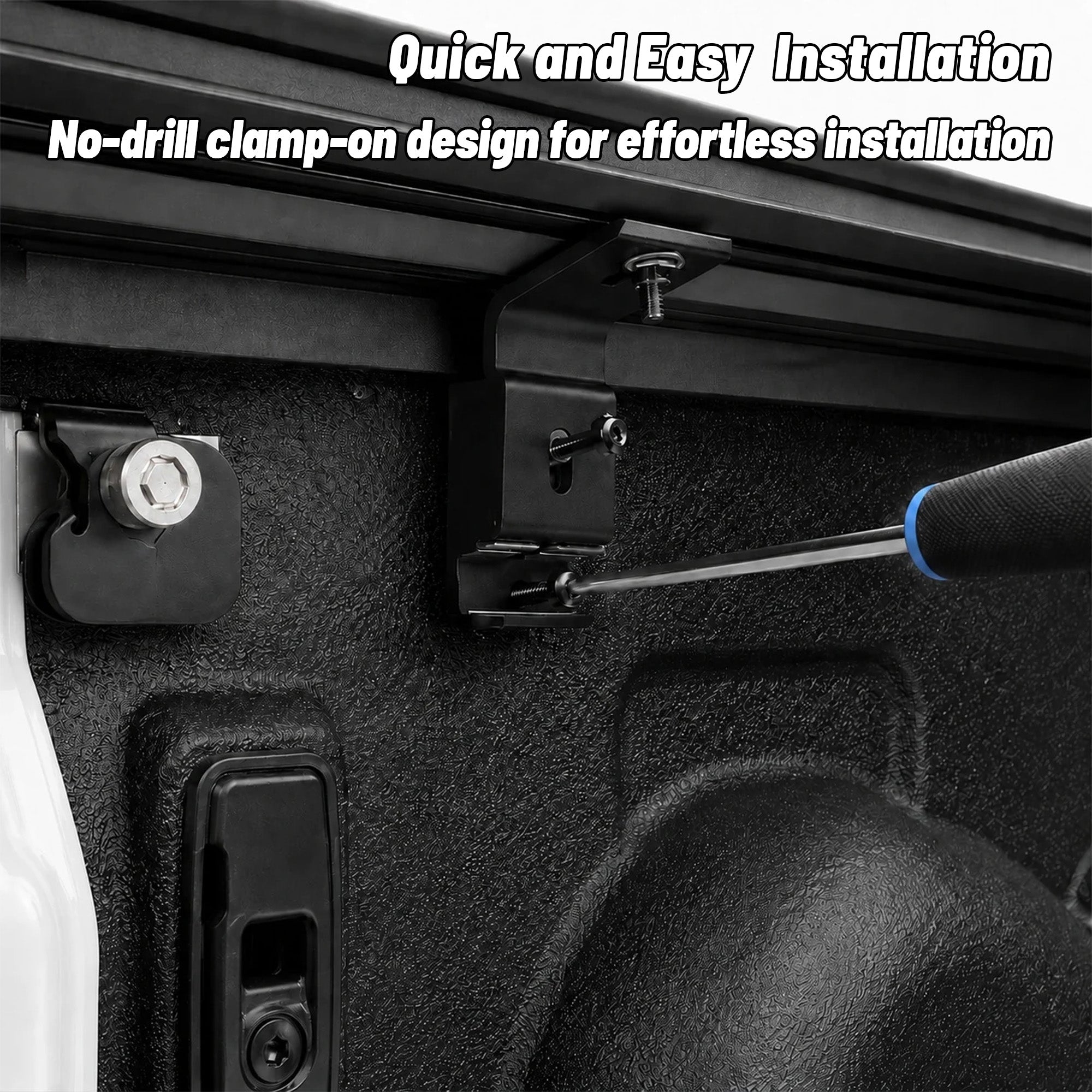 OPENROAD Aluminum Retractable Tonneau Cover for Toyota Tundra (2007-2026) 5.5ft With handle Openroad4wd