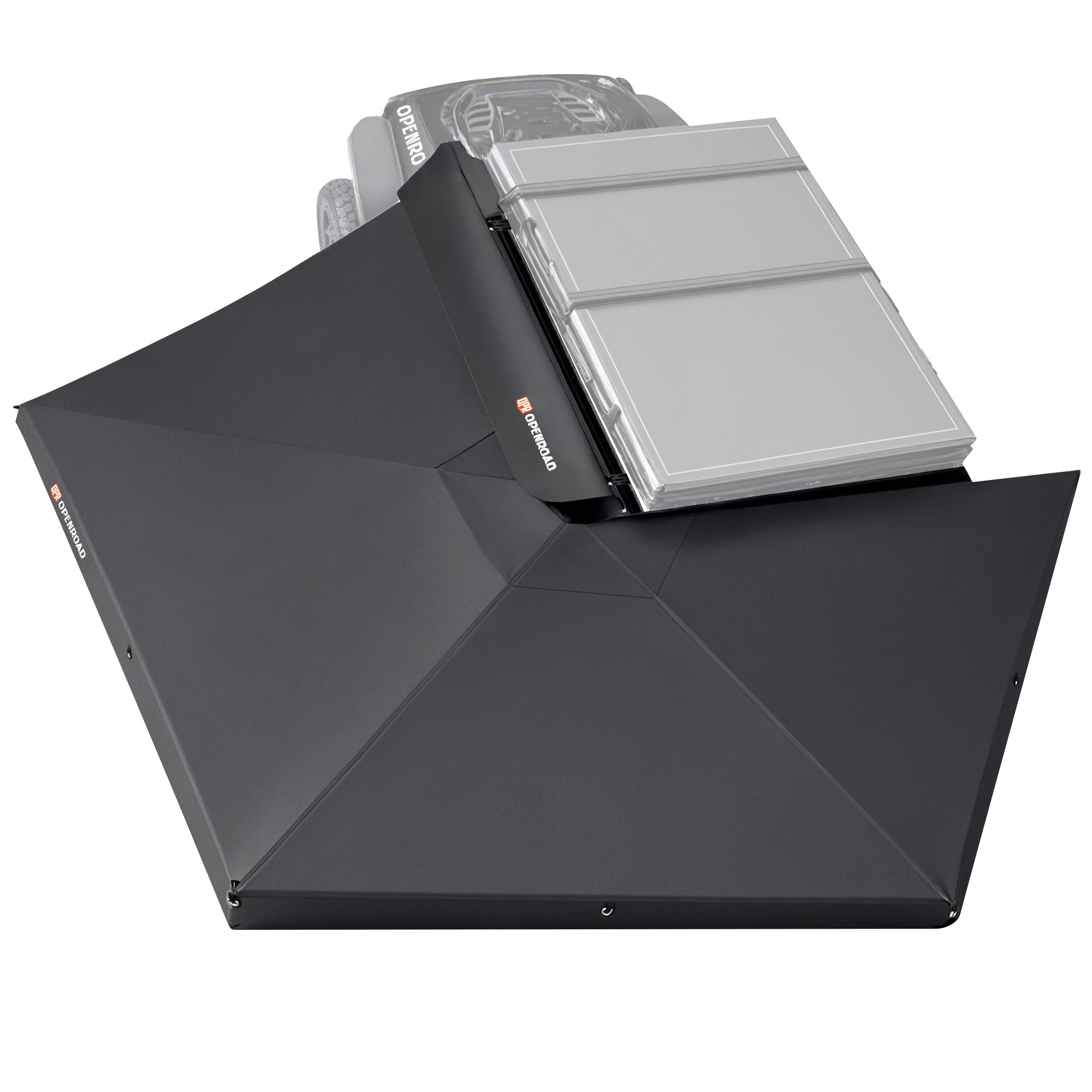 OPENROAD Bed Rack for Trucks with Soft Roof Top Tent with 270 Awning Openroad4wd