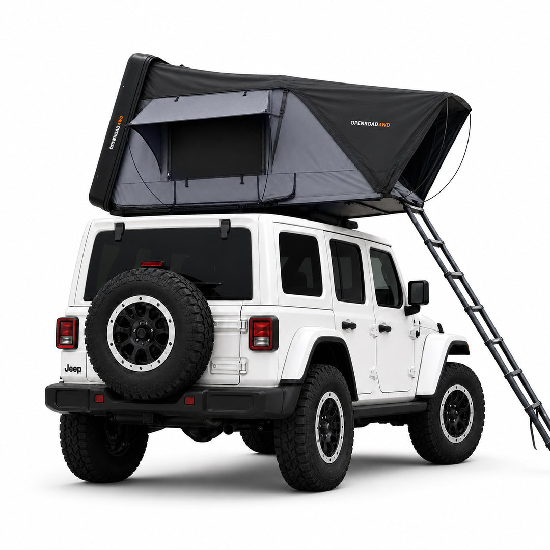 OPENROAD FlowRoof Side-Open Hard Shell Rooftop Tent Openroad4wd