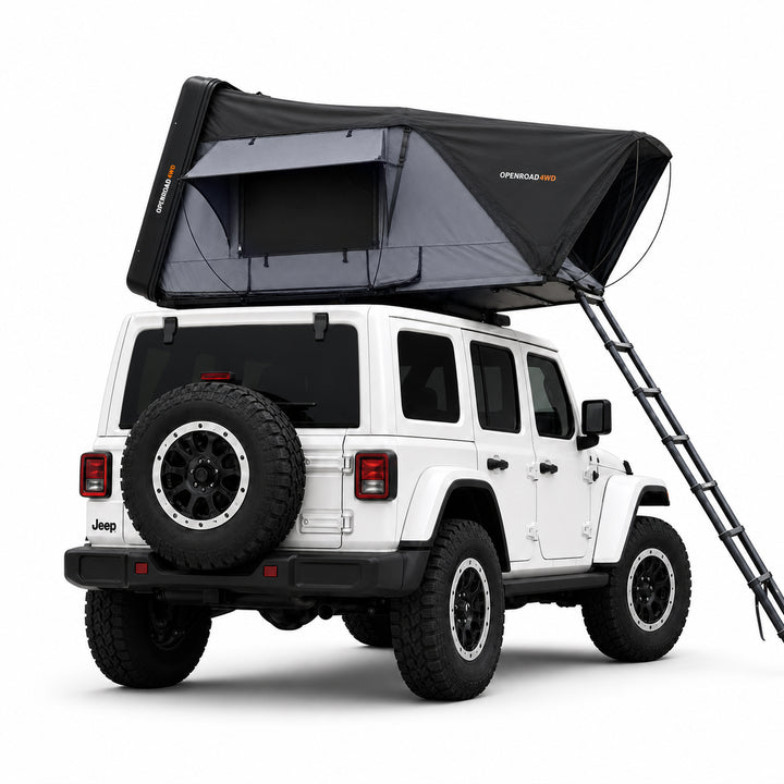 OPENROAD FlowRoof Side-Open Hard Shell Rooftop Tent Openroad4wd