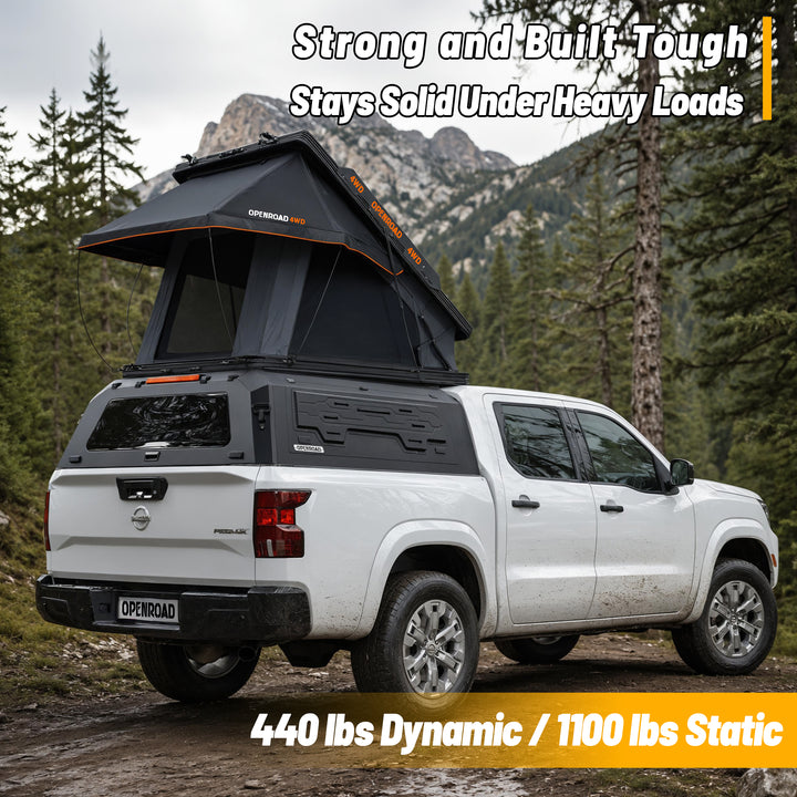 OPENROAD Aluminum Truck Cap for Nissan Frontier (2022-2026) Openroad4wd