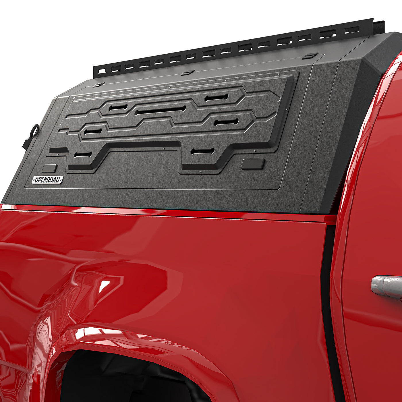 OPENROAD Aluminum Truck Cap for Chevy Colorado/GMC Canyon (2015-2022) – 5ft Bed Openroad4wd