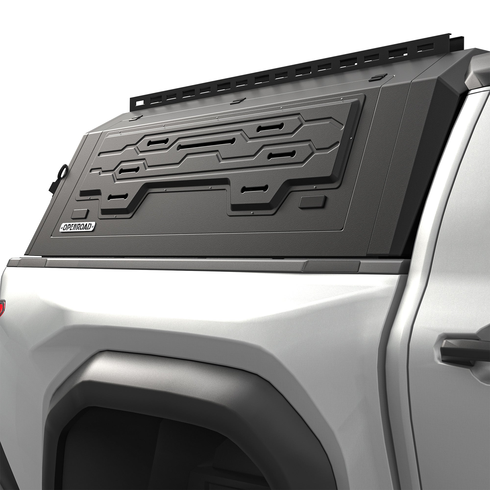 OPENROAD Aluminum Truck Cap for Toyota Tacoma (2024-2026) – 6ft Bed Openroad4wd