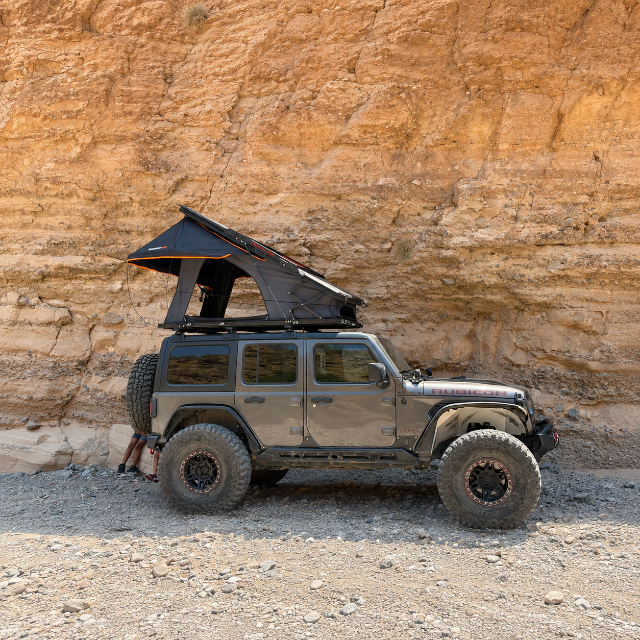 OPENROAD Aluminum Hard Shell Roof Top Tent-PeakRoof LT V2 Series openroad4wd.com