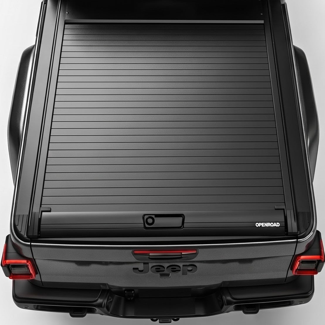 OPENROAD Aluminum Retractable Tonneau Cover for Jeep Gladiator (2019-2026) 5ft With handle Openroad4wd
