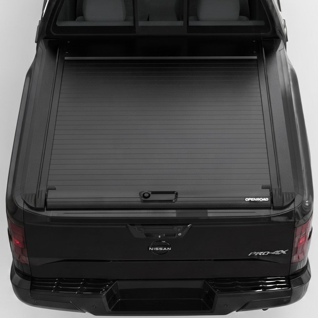 OPENROAD Aluminum Retractable Tonneau Cover for Nissan Frontier（2022-2026）5.0 ft With handle Openroad4wd