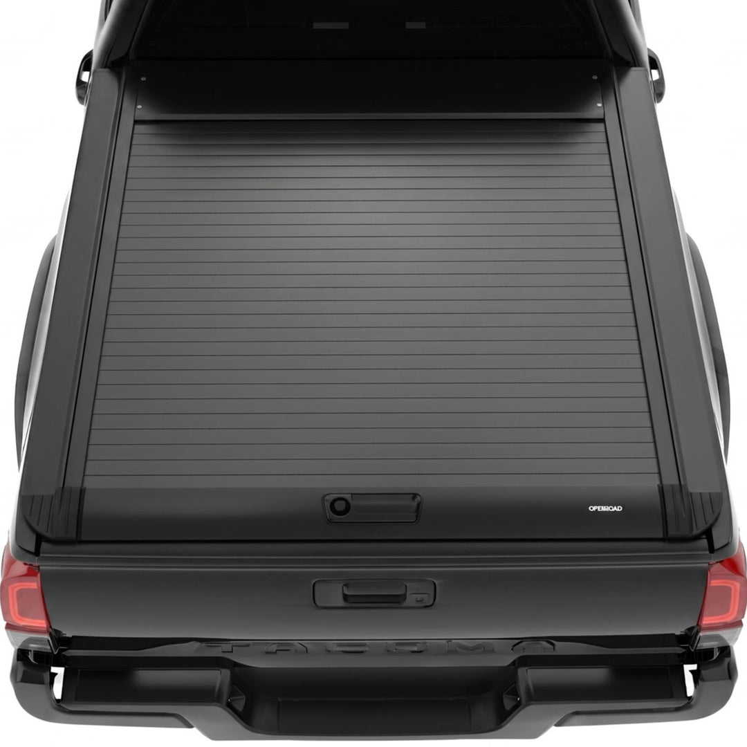 OPENROAD Aluminum Retractable Tonneau Cover for Toyota Tacoma (2016-2023) 5ft With handle Openroad4wd