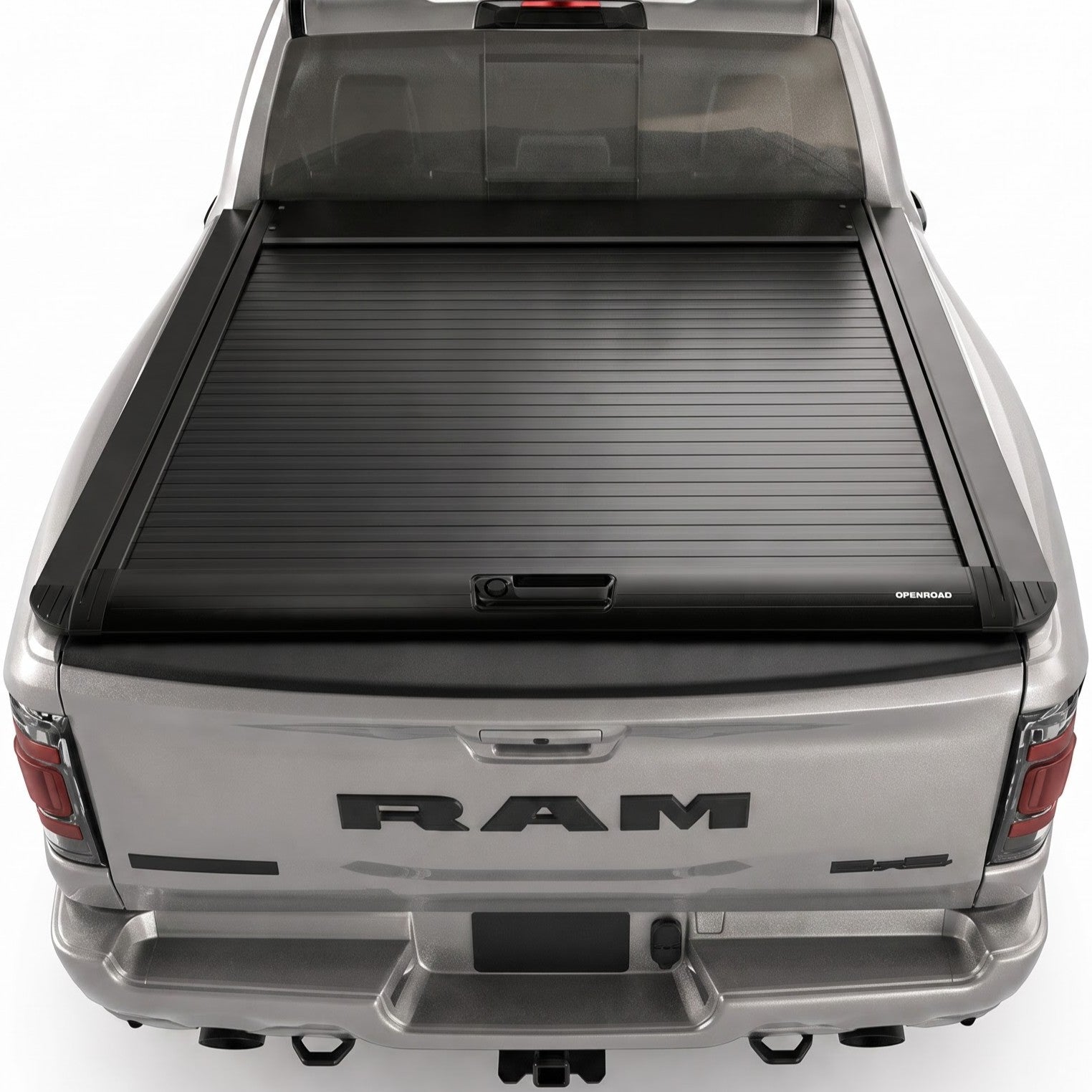 OPENROAD Aluminum Retractable Tonneau Cover for RAM 1500(2009-2026) 5.7ft With handle Openroad4wd