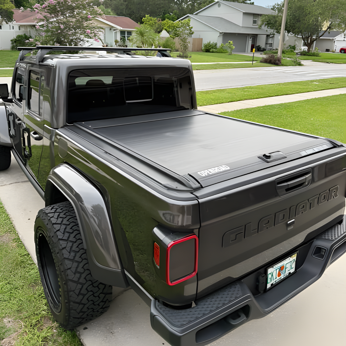 OPENROAD Aluminum Retractable Tonneau Cover Openroad4wd