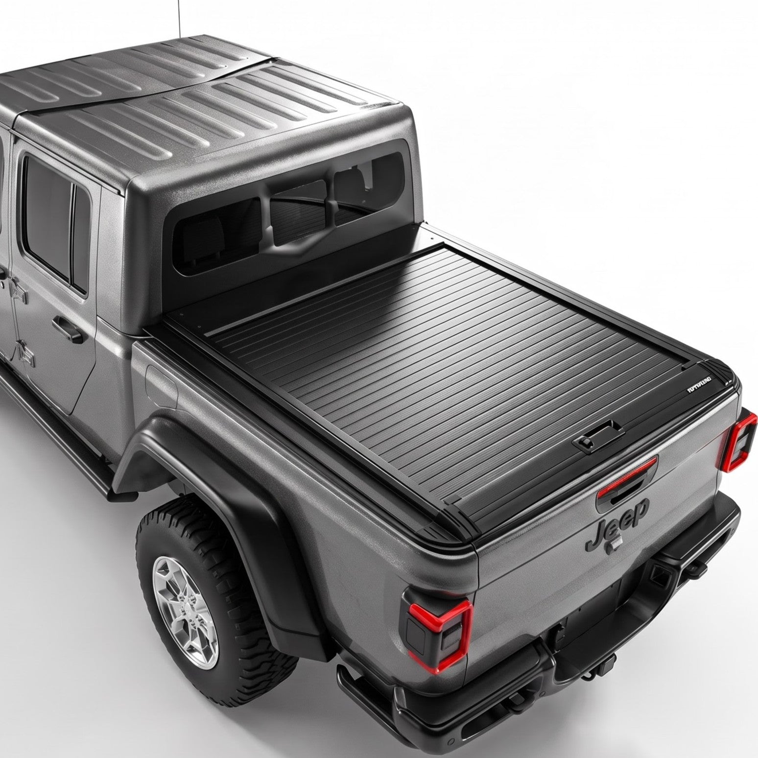 OPENROAD Aluminum Retractable Tonneau Cover for Jeep Gladiator (2019-2026) 5ft With handle Openroad4wd