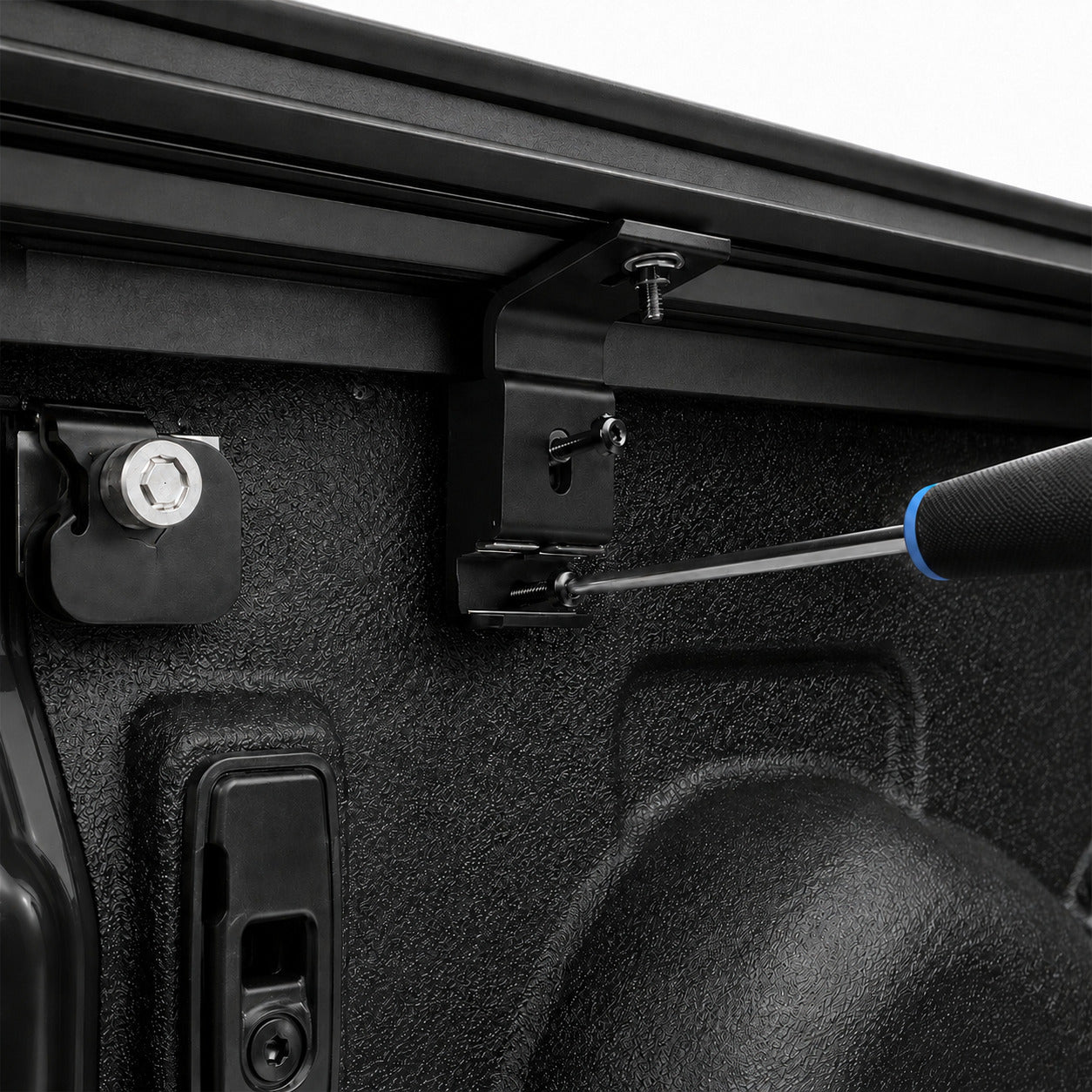 OPENROAD Aluminum Retractable Tonneau Cover for Nissan Frontier（2022-2026）5.0 ft With handle Openroad4wd