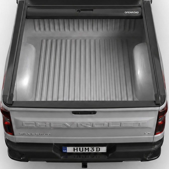 OPENROAD Aluminum Retractable Tonneau Cover for Chevy Silverado / Sierra 1500 (2019–2026) 5.8ft With Handle Openroad4wd