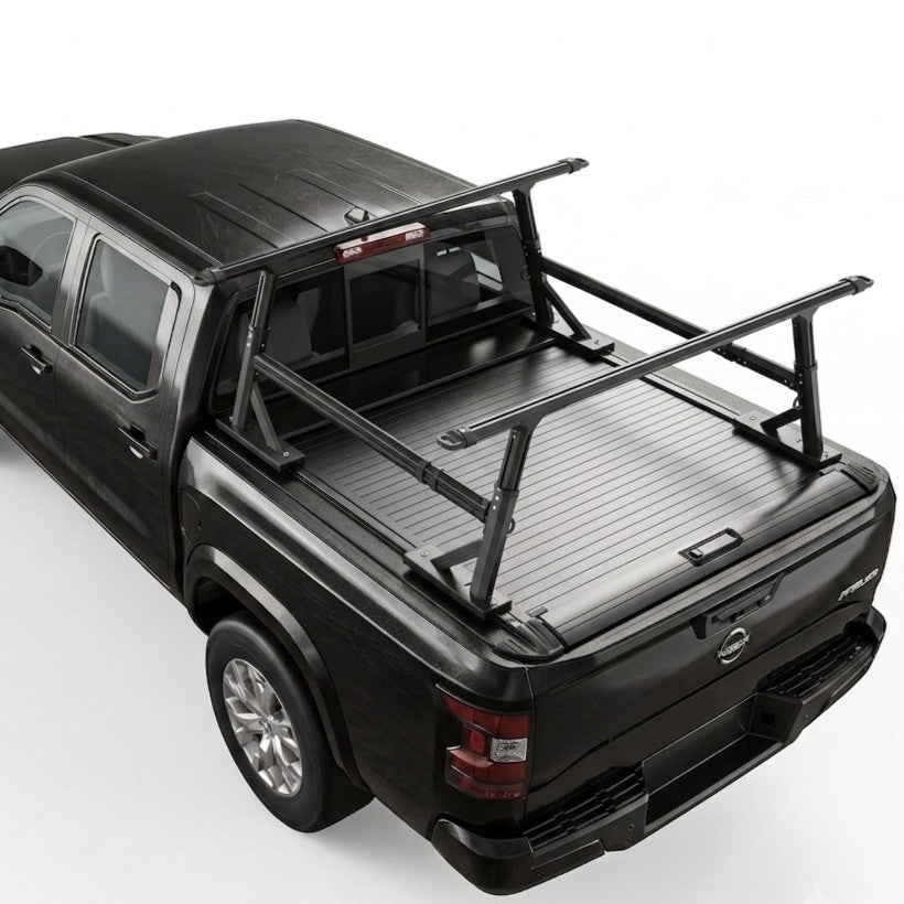 OPENROAD Aluminum Retractable Tonneau Cover for Nissan Frontier（2022-2026）5.0 ft With handle Openroad4wd