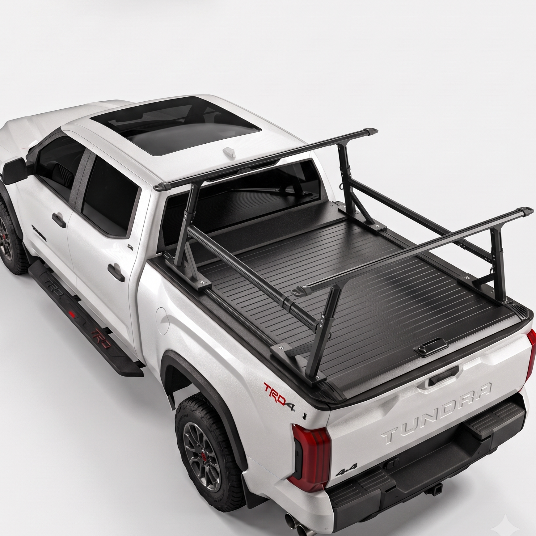 OPENROAD Aluminum Retractable Tonneau Cover for Toyota Tundra (2007-2026) 5.5ft With handle Openroad4wd