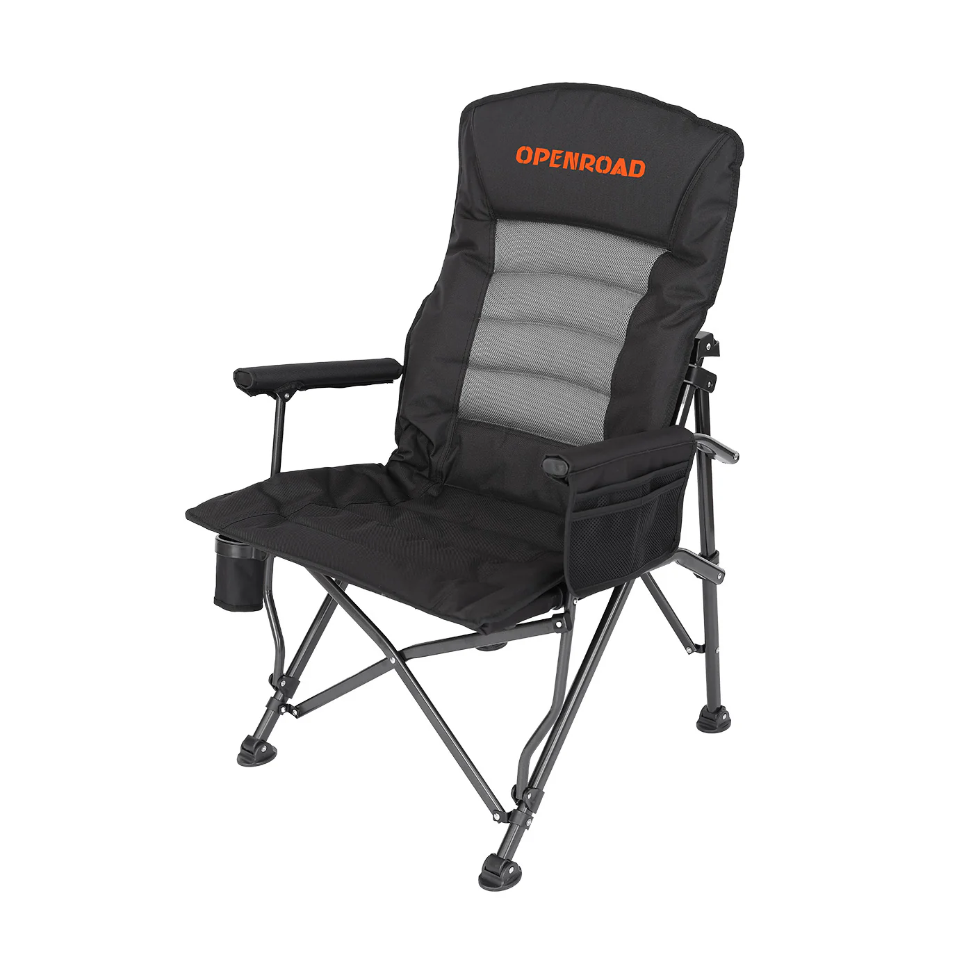 OPENROAD Aluminum Hard Shell Roof Top Tent with Insulated RTT Liner with 270 Awning with 270 Awning Side Wall with Camping Chair Pro Openroad4wd