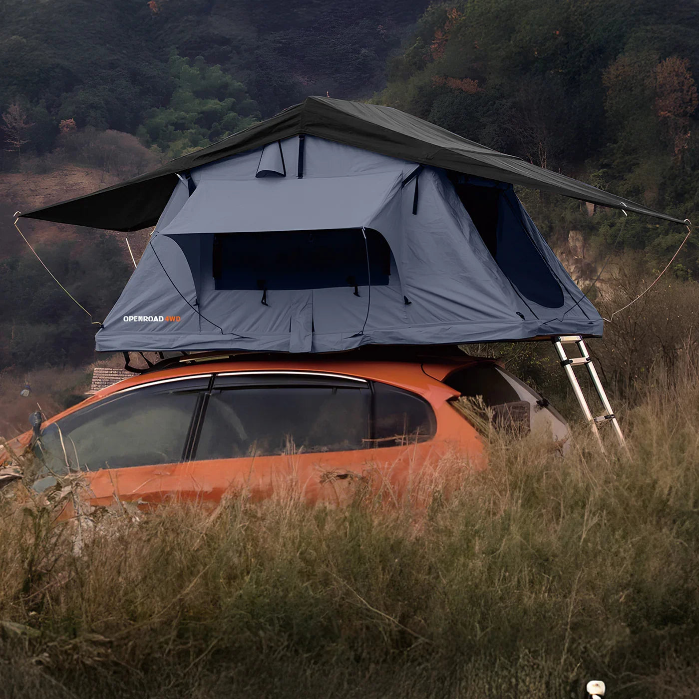 roof tent for small car OPENROAD Soft Roof Top Tent – Openroad4wd
