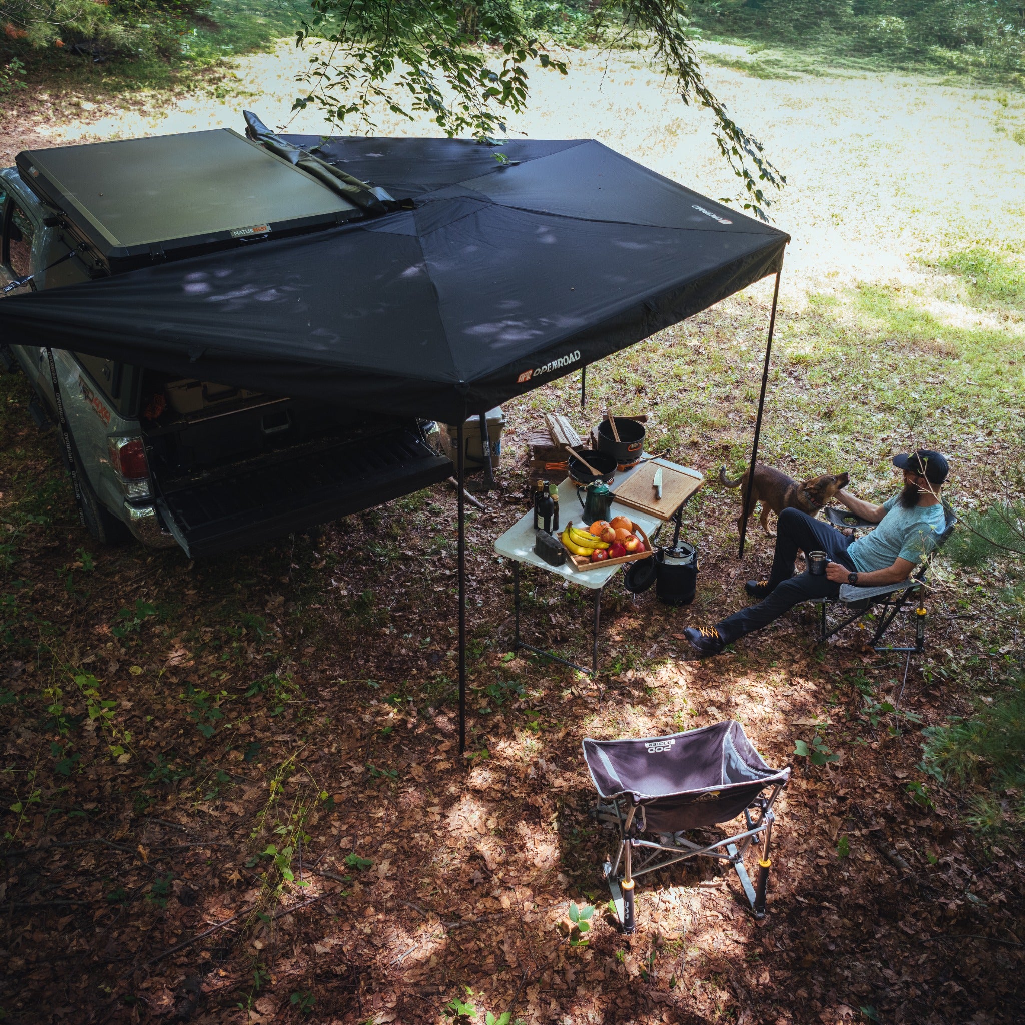 OPENROAD  270 Free Standing Awning for Camping-Adventure Series