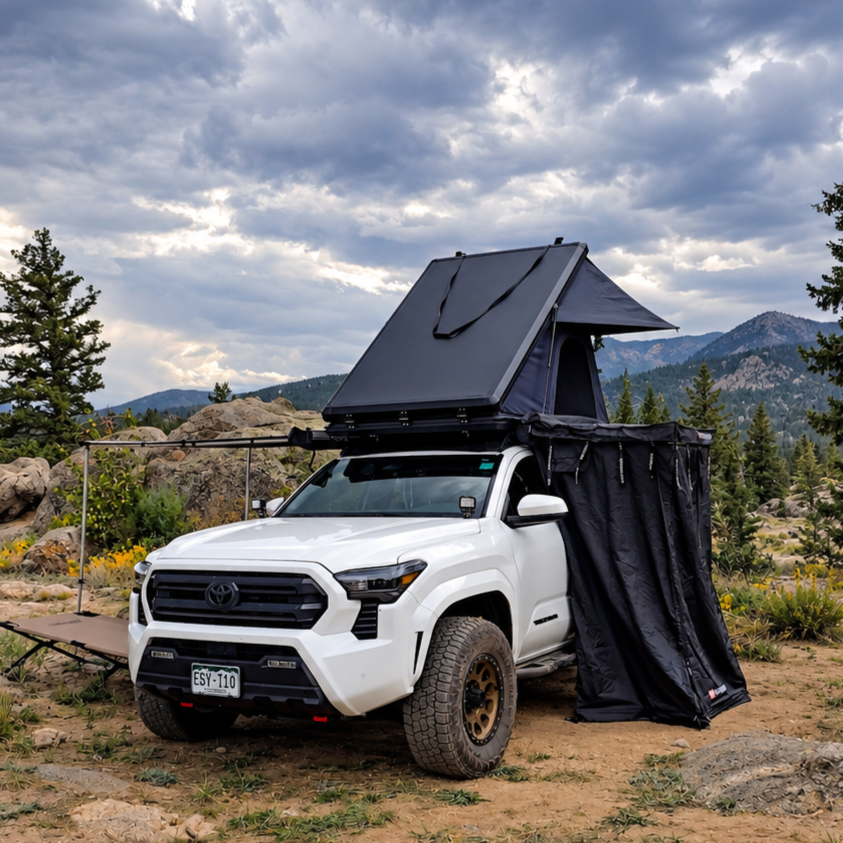 OPENROAD Aluminum Hard Shell Roof Top Tent - EdgeRoof Series