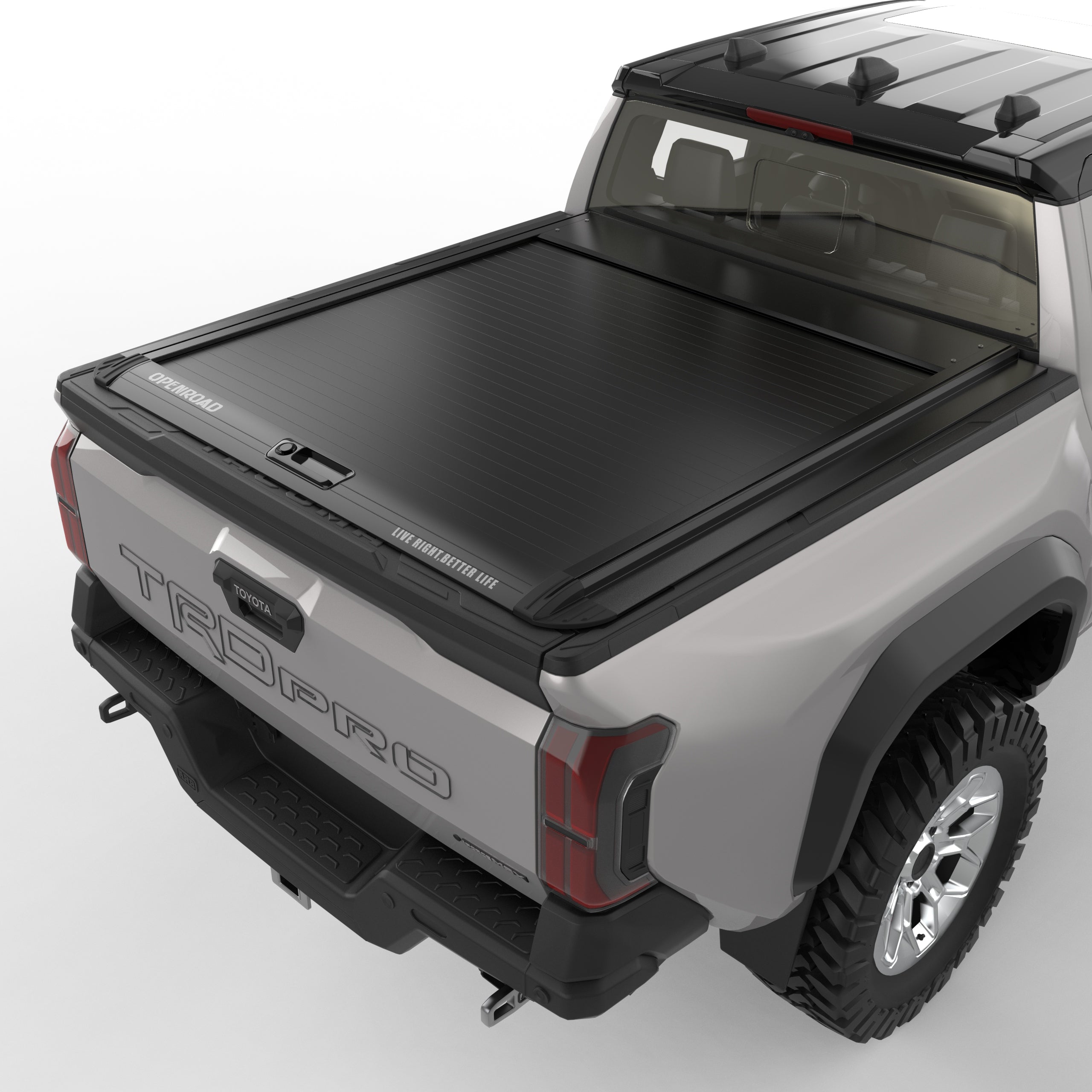 OPENROAD Aluminum Retractable Tonneau Cover