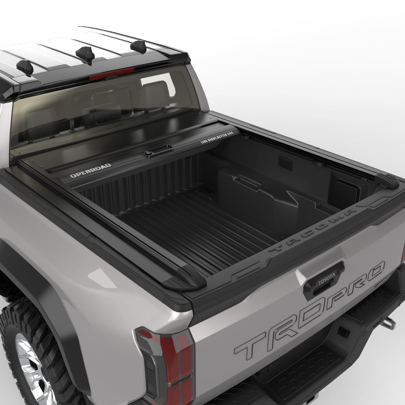 OPENROAD Aluminum Retractable Tonneau Cover