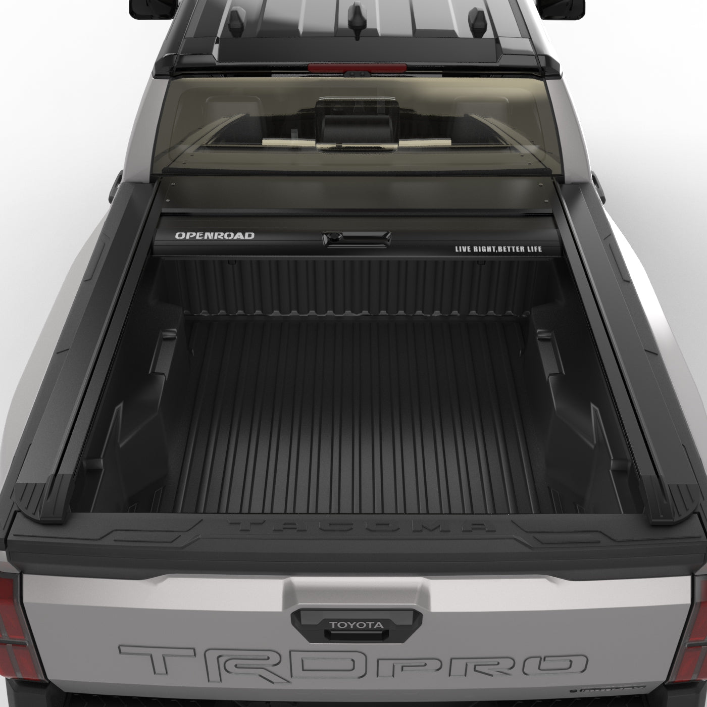 OPENROAD Aluminum Retractable Tonneau Cover