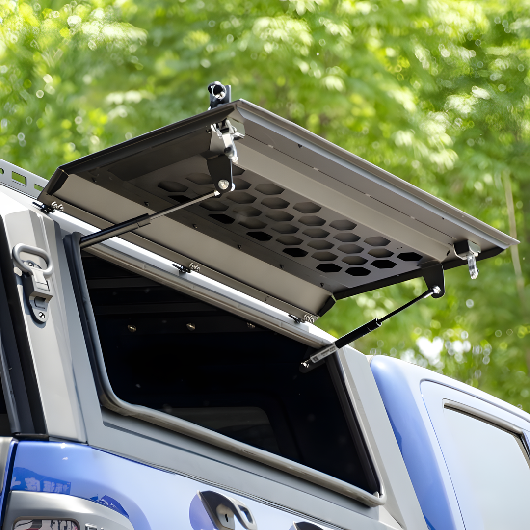 OPENROAD Truck Cap with Full Wing Doors, Extra-Large Storage, and LED Brake Light Openroad4wd
