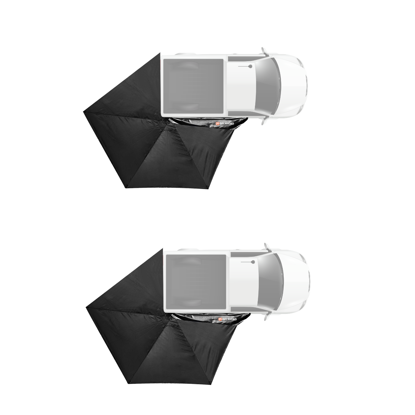 OPENROAD 270 Free Standing Awning for Camping * 2 Openroad4wd