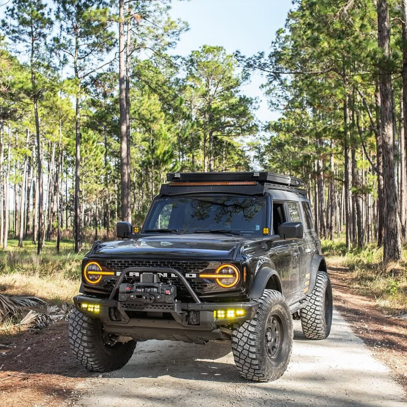 OPENROAD 13,500lbs electric winch with Synthetic Rope - Panther Series 3S winch Openroad4wd