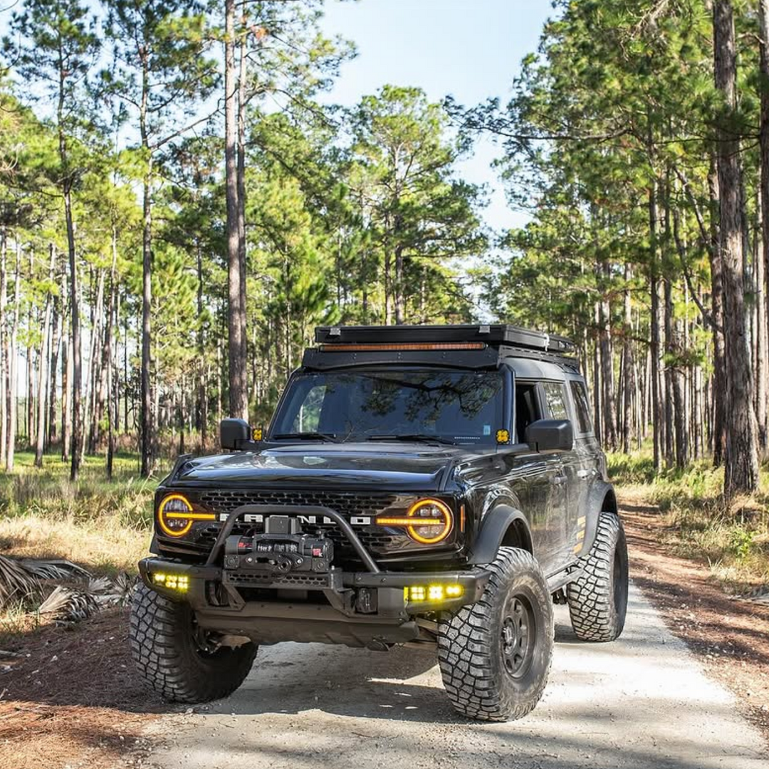 OPENROAD 12,000lbs Winch with Synthetic Rope-Panther Series 3S winch Openroad4wd