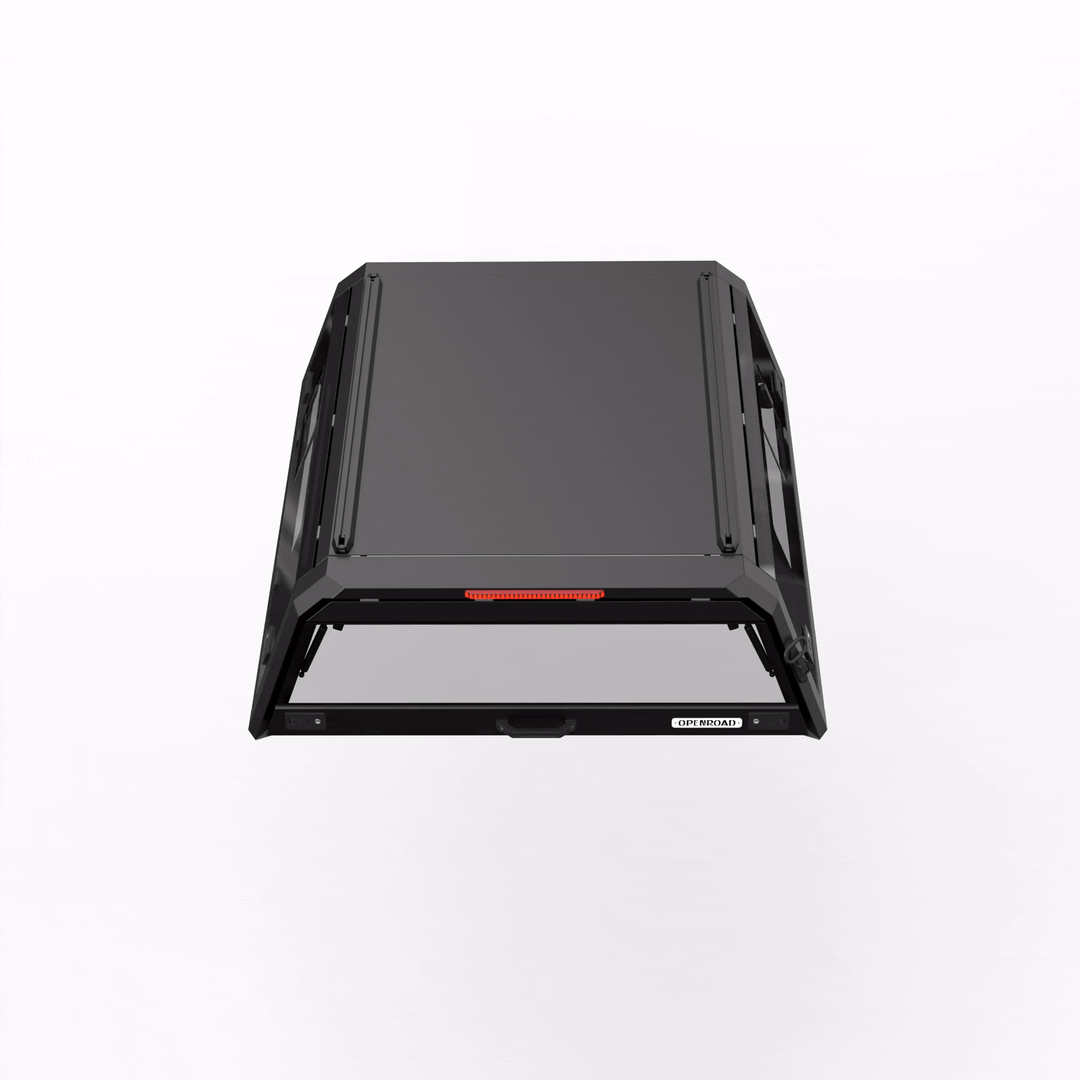 OPENROAD Sliding Glass Side Truck Cap for Jeep Gladiator 2019-2026