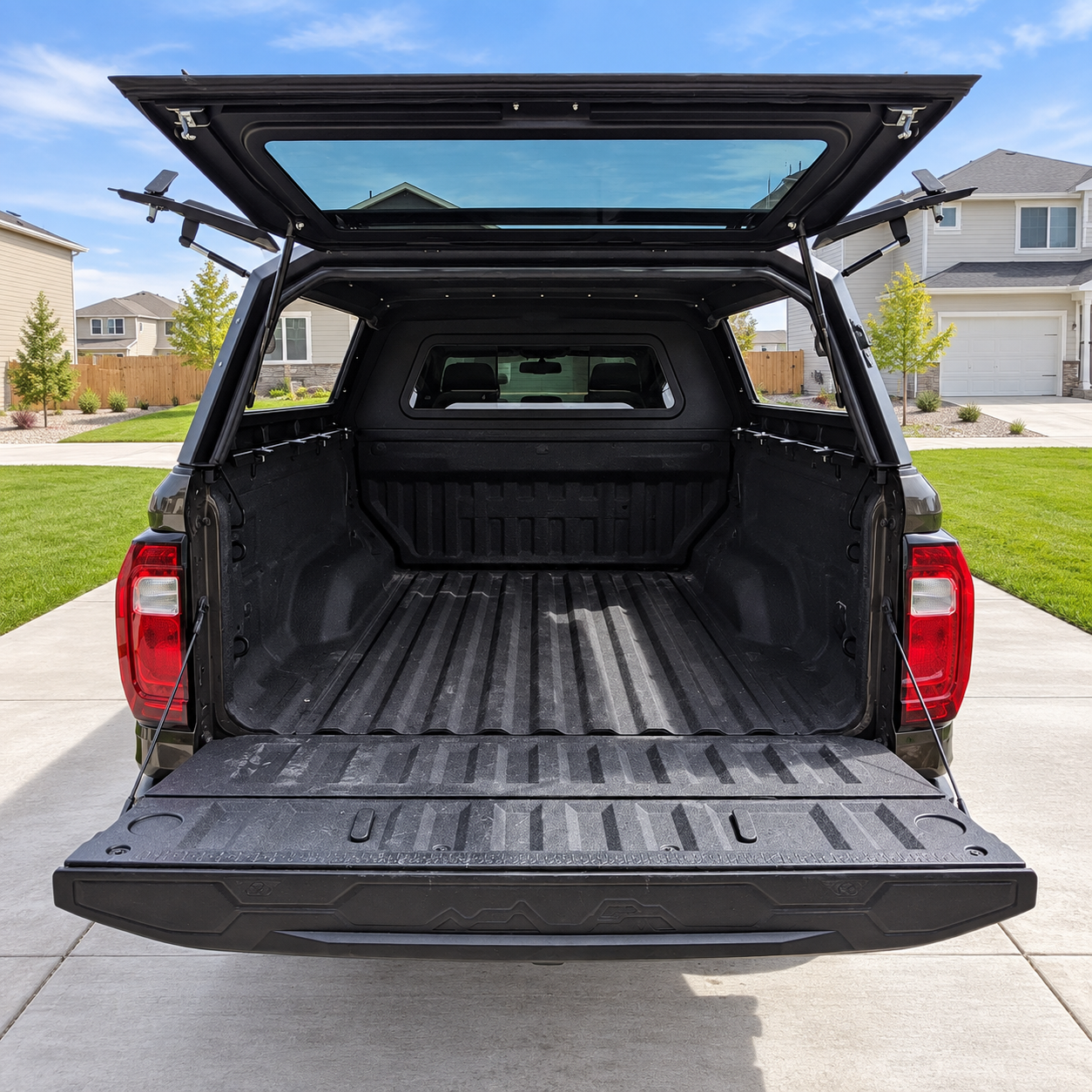 OPENROAD Aluminum Truck Cap for Chevy Colorado/GMC Canyon (2023-2026) – 5ft Bed Openroad4wd
