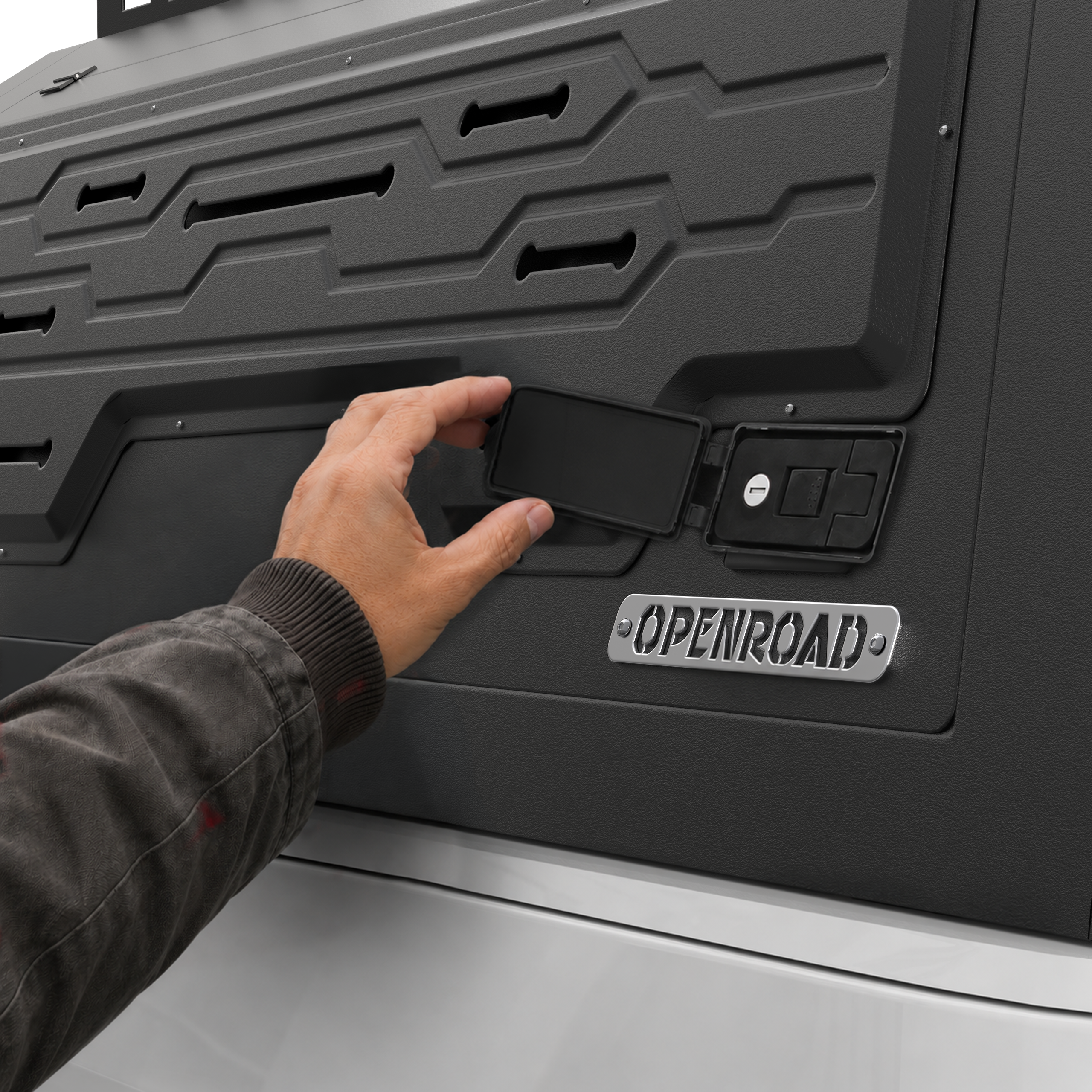 OPENROAD Aluminum Truck Cap for Chevy Colorado/GMC Canyon (2015-2022) – 5ft Bed Openroad4wd