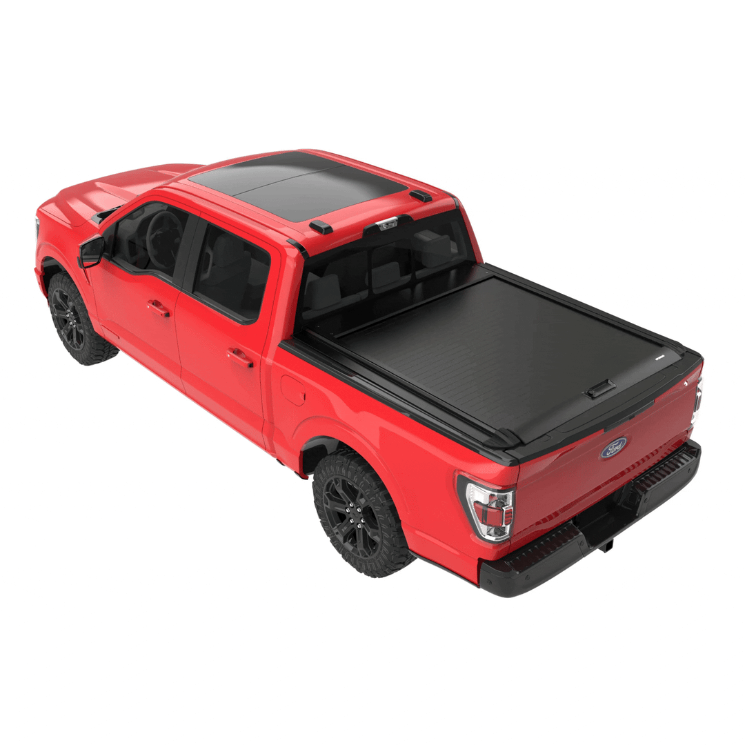 OPENROAD Aluminum Retractable Tonneau Cover for F150 (2004-2026) 5.5ft With handle Openroad4wd