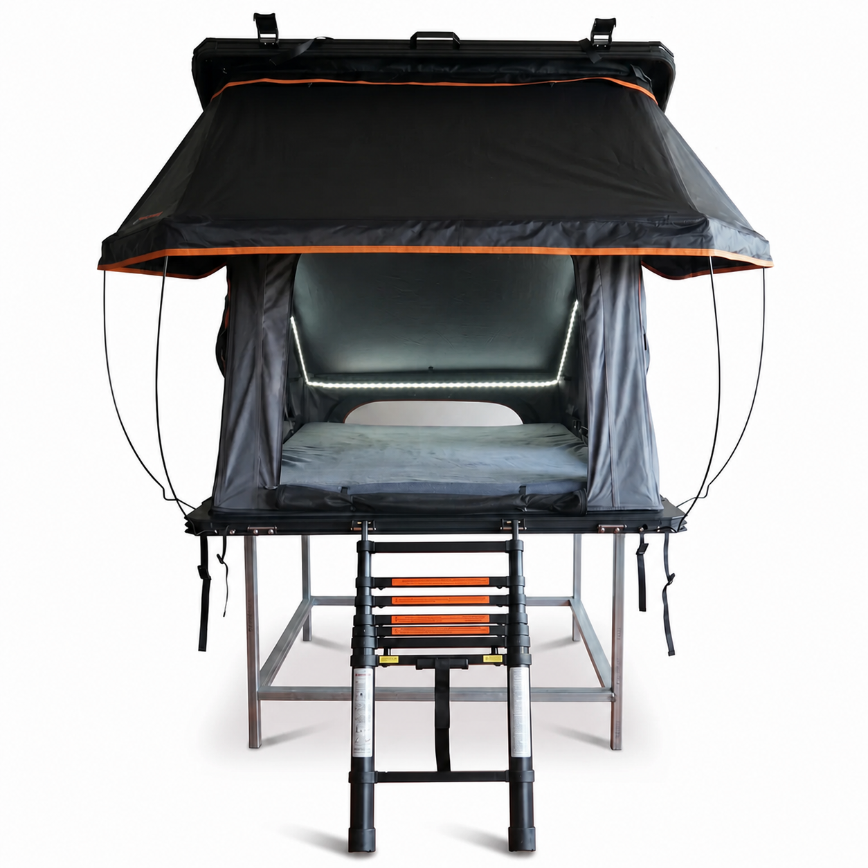 OPENROAD Aluminum Hard Shell Roof Top Tent-PeakRoof LT V2 Series