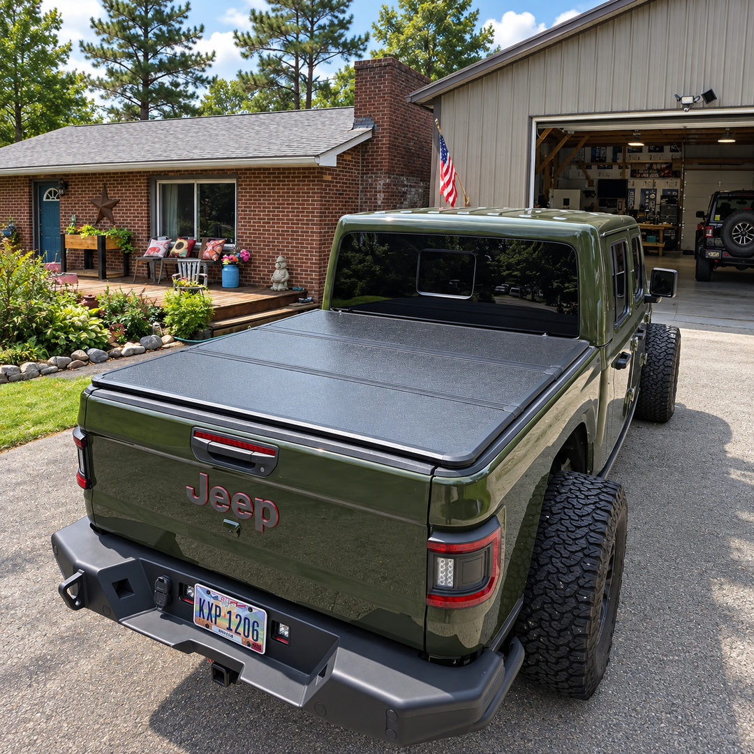 OPENROAD Aluminum folding Tonneau Cover Openroad4wd