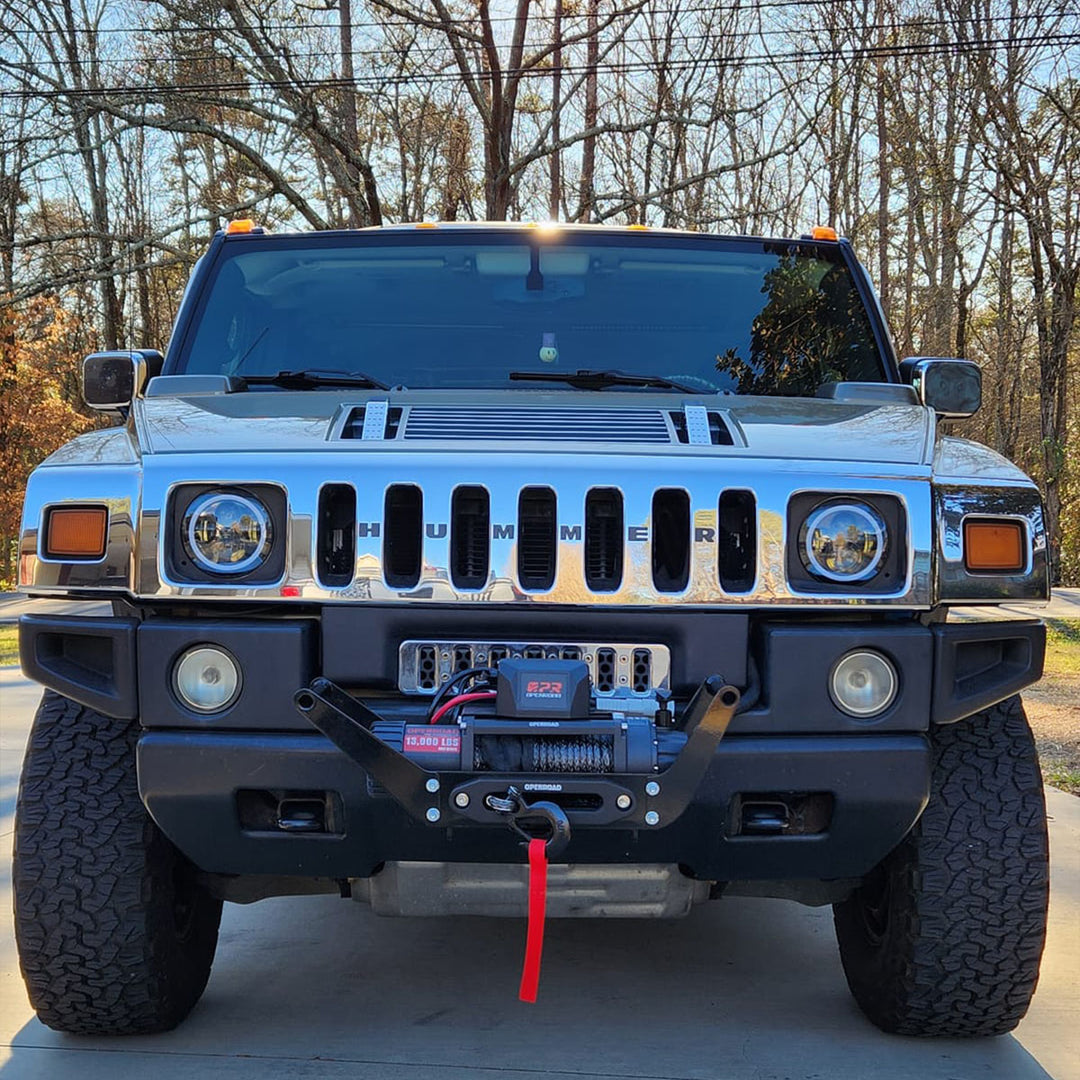 OPENROAD 13,000lbs Winch with Synthetic Rope and 2 Wireless Remotes -Panther Series 2S Plus winch OPENROAD   