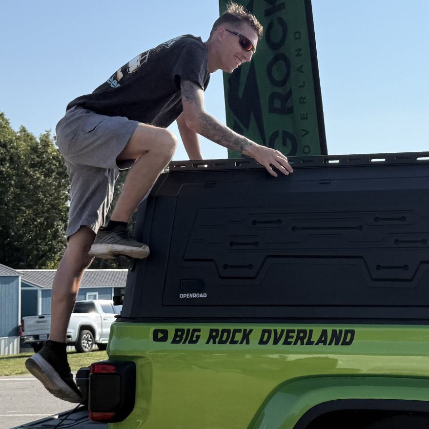 OPENROAD Truck Cap Step
