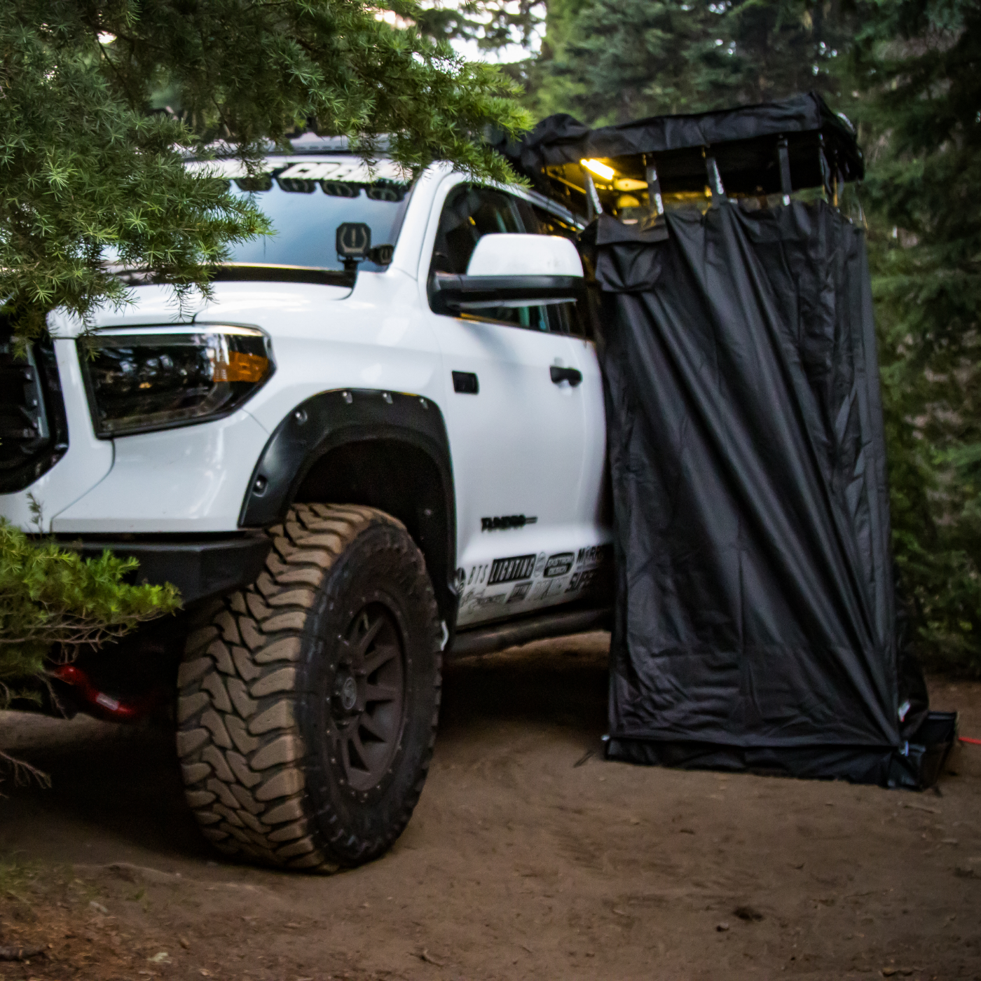 OPENROAD Quick-Open Shower Awning V2 Openroad4wd
